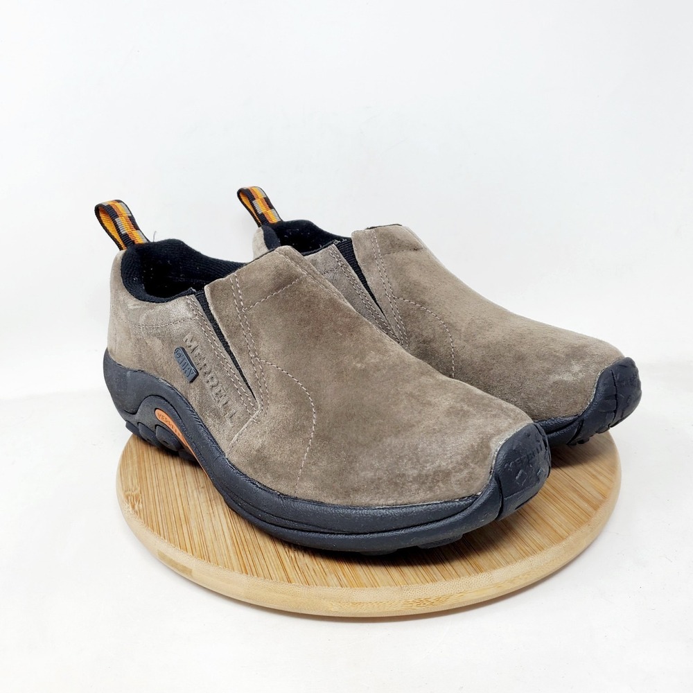 Merrell Jungle Moc Shoes Womens 7 Waterproof Suede Slip On Casual Mule Clog - Picture 2 of 15